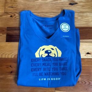 NWT life is good tshirt